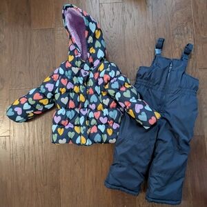 Carter's Coat And Snow Bib